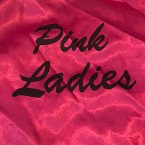 Pink ladies jacket perfect for Halloween!!